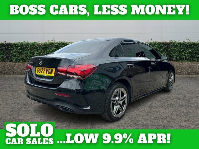 Mercedes-Benz A Class 1.3 A250e 15.6Kwh Amg Line Edition Executive Sal GU22VDN Black #3