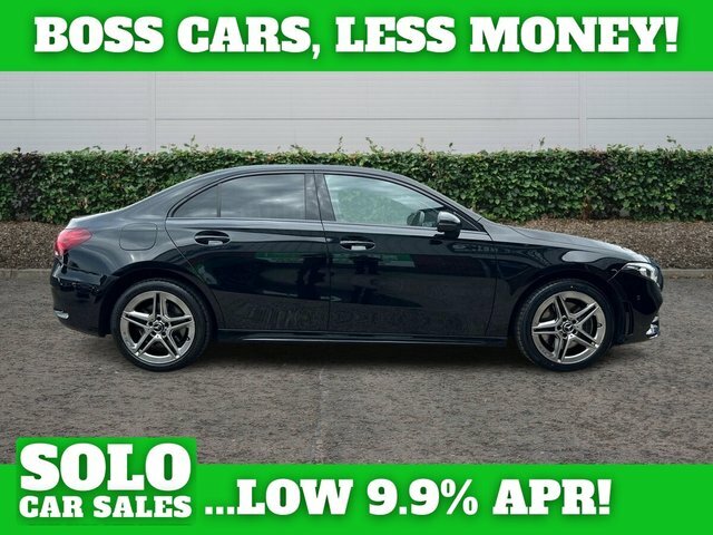 Mercedes-Benz A Class 1.3 A250e 15.6Kwh Amg Line Edition Executive Sal GU22VDN Black #2