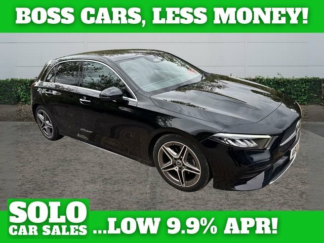 Mercedes-Benz A Class 1.3 A180h Mhev Amg Line Executive Hatchback Black