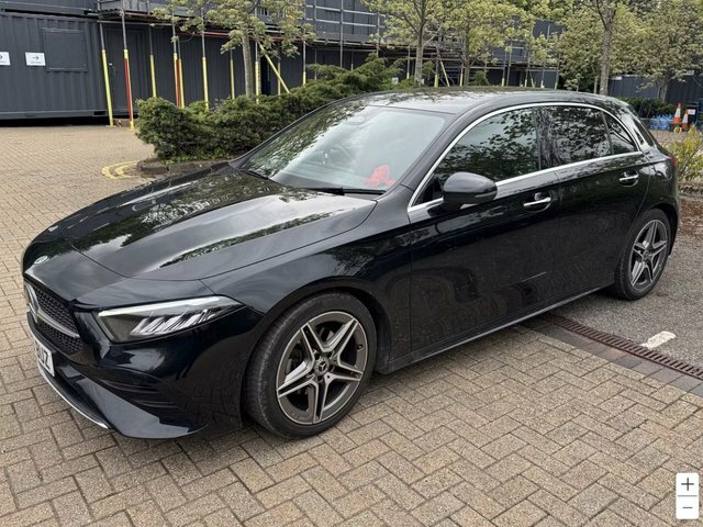 Mercedes-Benz A Class 1.3 A180h Mhev Amg Line Executive Hatchback Black #4