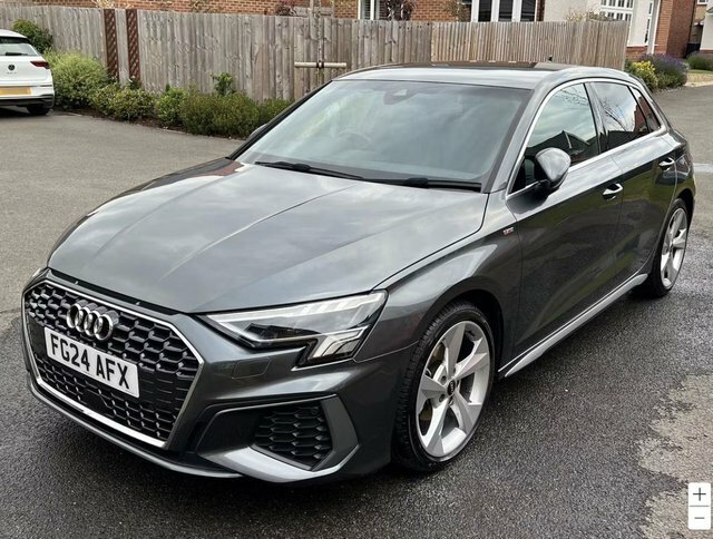 Audi A3 1.0 Tfsi 30 S Line Sportback S Tronic E Grey #6
