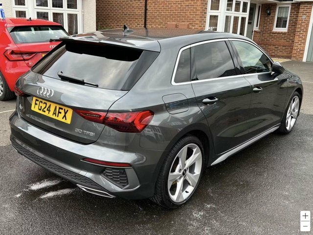 Audi A3 1.0 Tfsi 30 S Line Sportback S Tronic E Grey #5