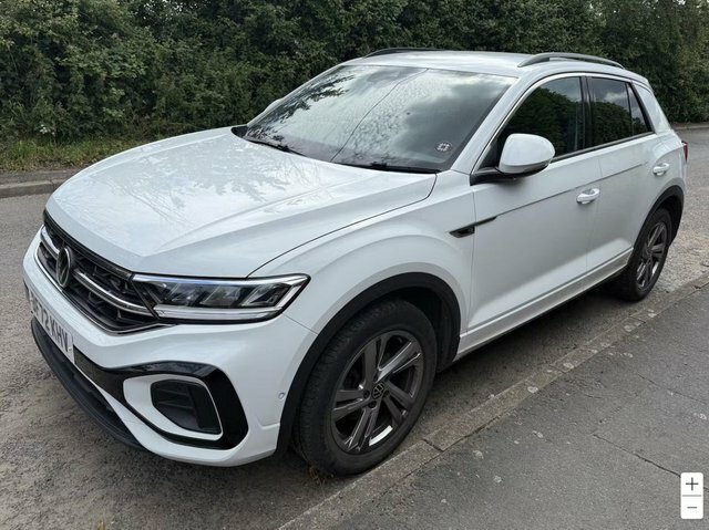 Volkswagen T-Roc 1.5 Tsi R-line Suv Euro 6 S S White #4