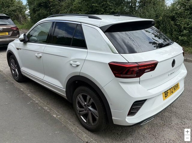 Volkswagen T-Roc 1.5 Tsi R-line Suv Euro 6 S S White #5