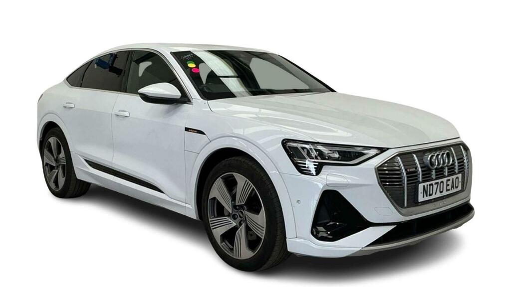 Audi E-tron Suv 55 S Line Sportback Quattro 95Kwh 20 White #2
