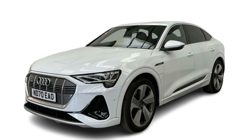 Audi E-tron Suv 55 S Line Sportback Quattro 95Kwh 20 White