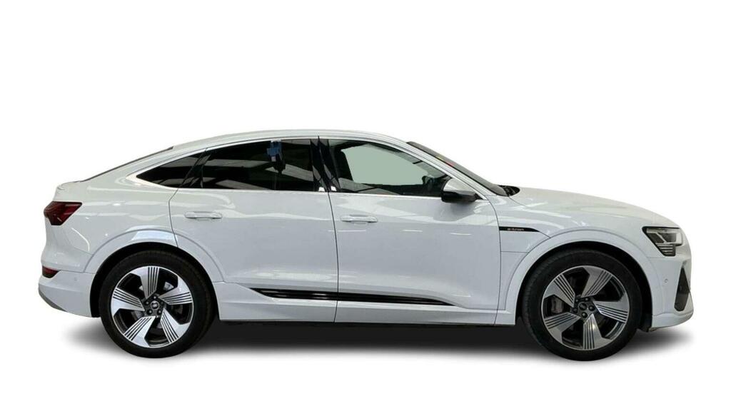 Audi E-tron Suv 55 S Line Sportback Quattro 95Kwh 20 White #5