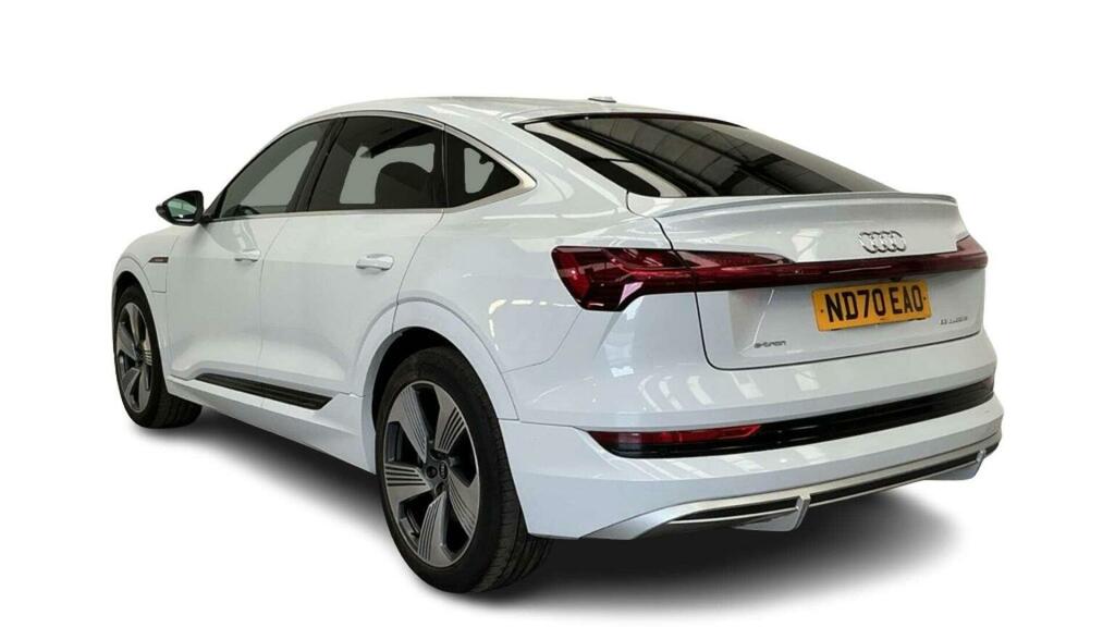 Audi E-tron Suv 55 S Line Sportback Quattro 95Kwh 20 White #3