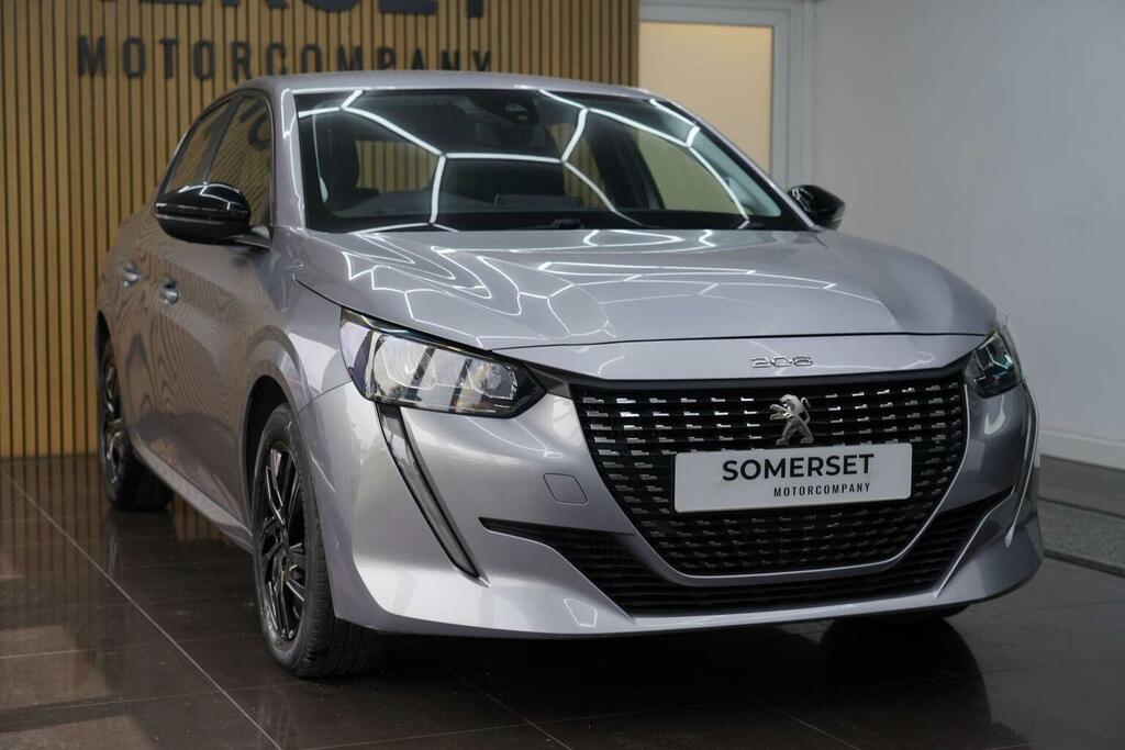 Peugeot 208 Hatchback 1.2 Puretech Active Premium Eat Euro 6 ML22KZR Grey #4