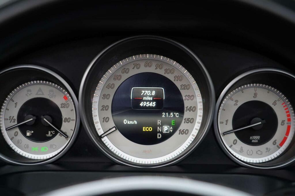 Mercedes-Benz E Class Coupe 3.0 E350d V6 Bluetec Amg Line Premium G-tr Blue #27