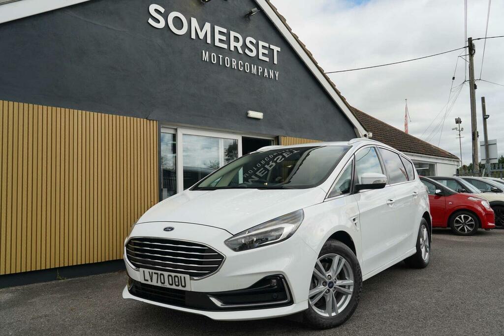 Ford S-Max 2.0 Ecoblue Titanium Euro 6 Ss White