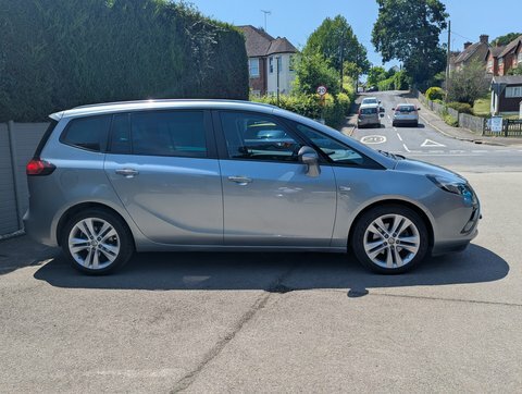 Vauxhall Zafira Sri Silver #4
