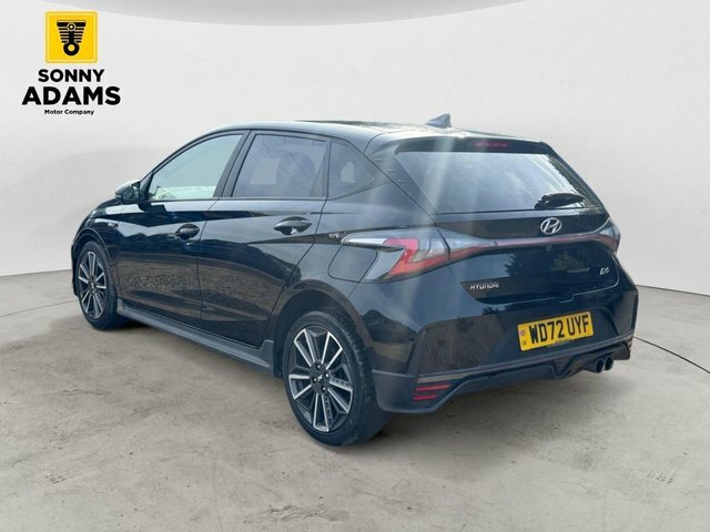 Hyundai I20 1.0 T-gdi Mhev N Line Hatchback Hybrid WD72UYF Black #5