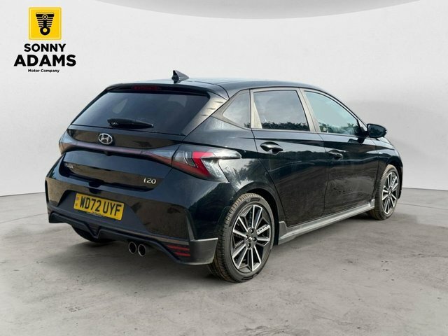 Hyundai I20 1.0 T-gdi Mhev N Line Hatchback Hybrid WD72UYF Black #3