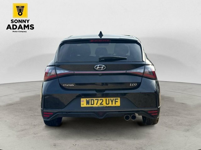 Hyundai I20 1.0 T-gdi Mhev N Line Hatchback Hybrid WD72UYF Black #4
