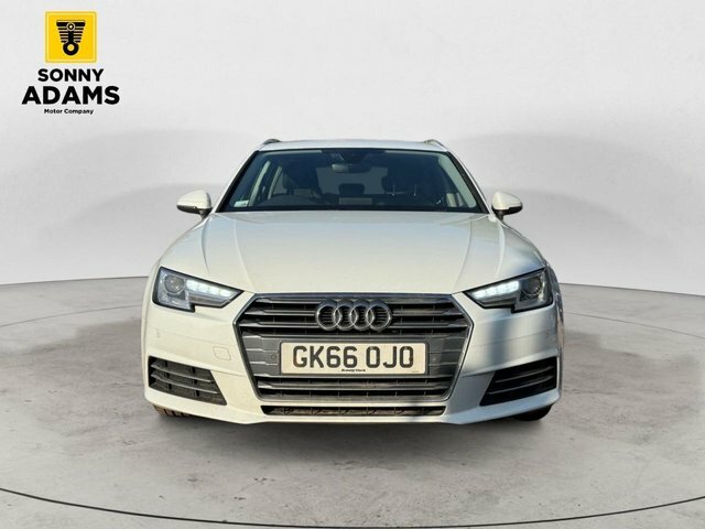 Audi A4 Avant 2.0 Tdi Ultra Sport Estate Euro GK66OJO White #2