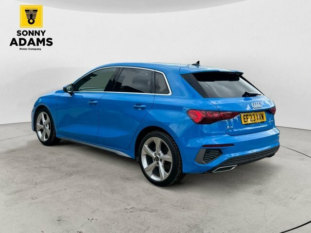 Audi A3 1.0 Tfsi 30 S Line Sportback Eur EF23XXW Blue #6