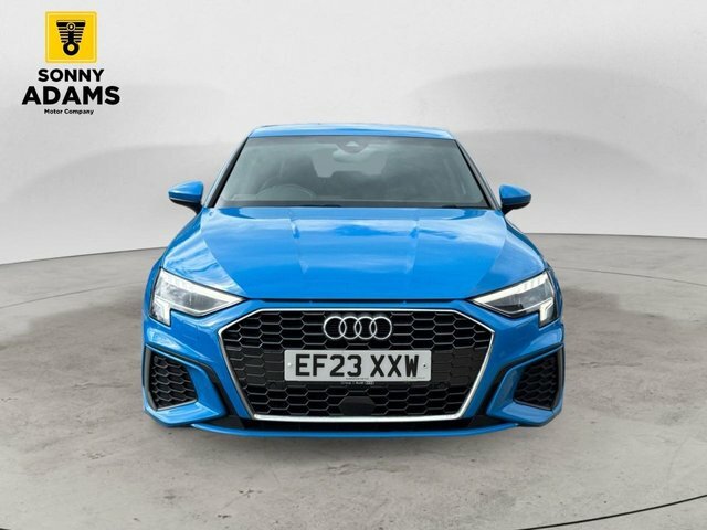 Audi A3 1.0 Tfsi 30 S Line Sportback Eur EF23XXW Blue #2