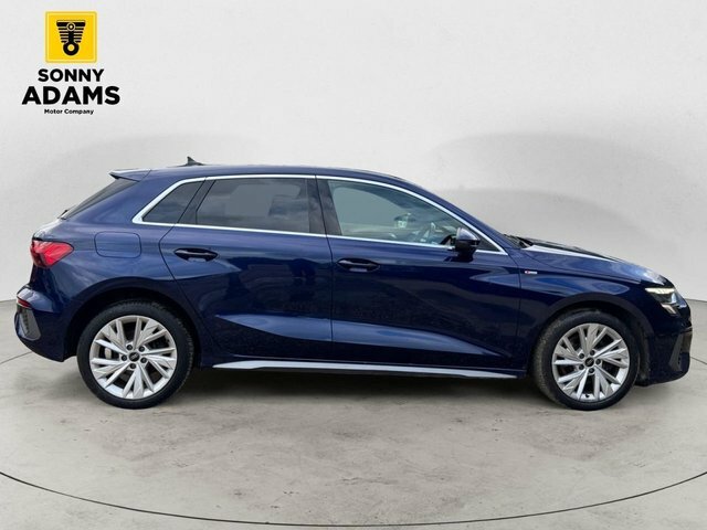 Audi A3 1.4 Tfsie 40 S Line Sportback Plug-in H DA72FGO Blue #3