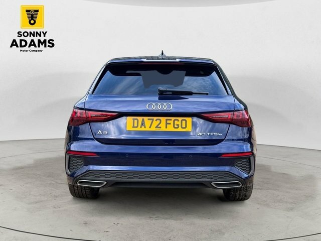 Audi A3 1.4 Tfsie 40 S Line Sportback Plug-in H DA72FGO Blue #5