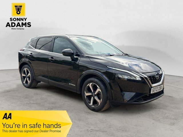 Nissan Qashqai 1.5 H E-power N-connecta Suv Hybrid Aut SO72CBX Black