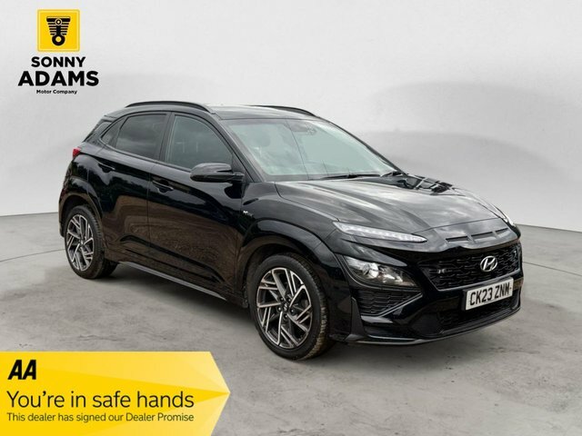 Hyundai Kona 1.0 T-gdi Mhev N Line Suv Hybrid Black