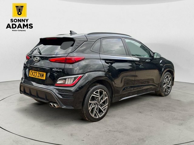Hyundai Kona 1.0 T-gdi Mhev N Line Suv Hybrid CK23ZNM Black #4