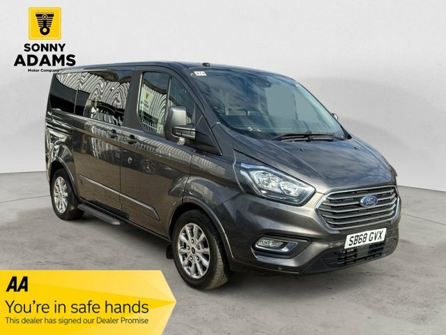 Ford Tourneo Custom 2.0 310 Ecoblue Titanium Minibus Double Cab Di Grey
