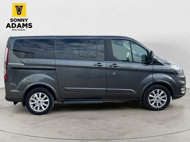 Ford Tourneo Custom 2.0 310 Ecoblue Titanium Minibus Double Cab Di SB68GVX Grey #3