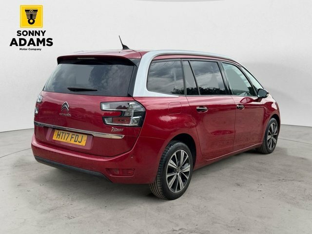 Citroen Grand C4 Picasso 1.6 Bluehdi Flair Mpv Euro 6 S Red #4
