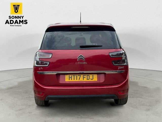 Citroen Grand C4 Picasso 1.6 Bluehdi Flair Mpv Euro 6 S Red #5