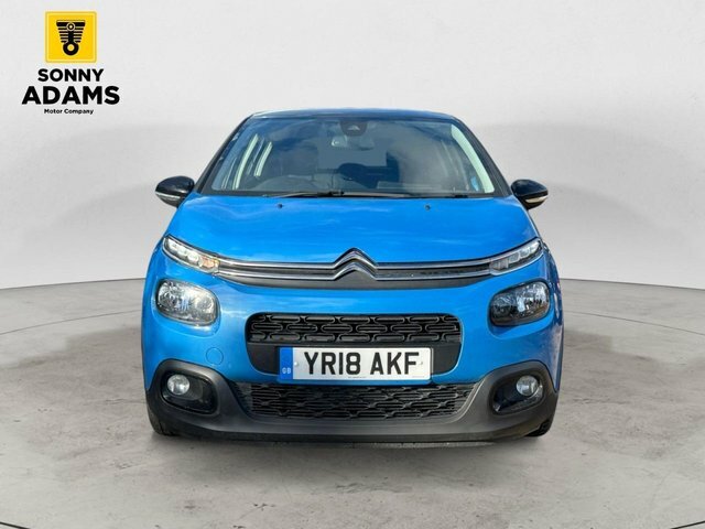 Citroen C3 1.2 Puretech Feel Hatchback Euro YR18AKF Blue #2