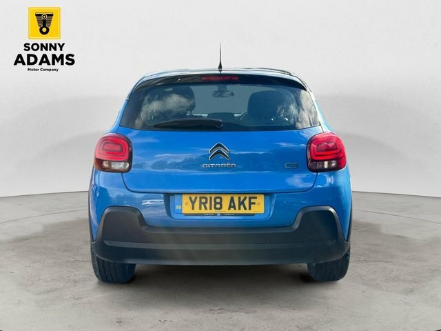 Citroen C3 1.2 Puretech Feel Hatchback Euro YR18AKF Blue #5