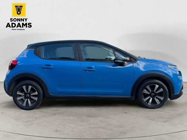 Citroen C3 1.2 Puretech Feel Hatchback Euro YR18AKF Blue #3