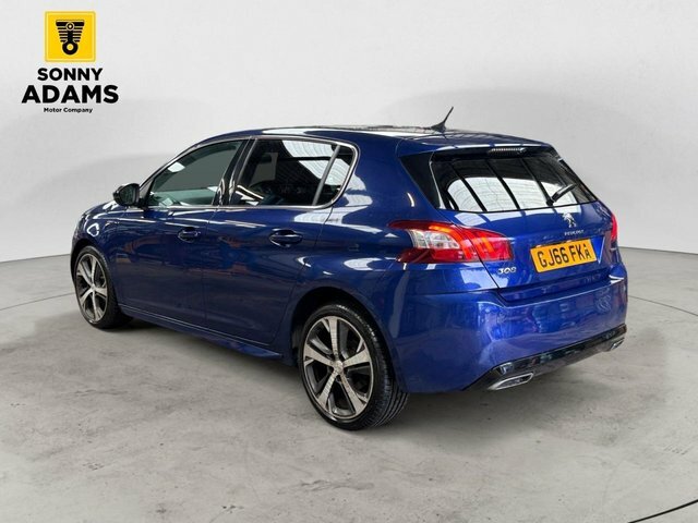 Peugeot 308 1.6 Bluehdi Gt Line Hatchback Eu Blue #6