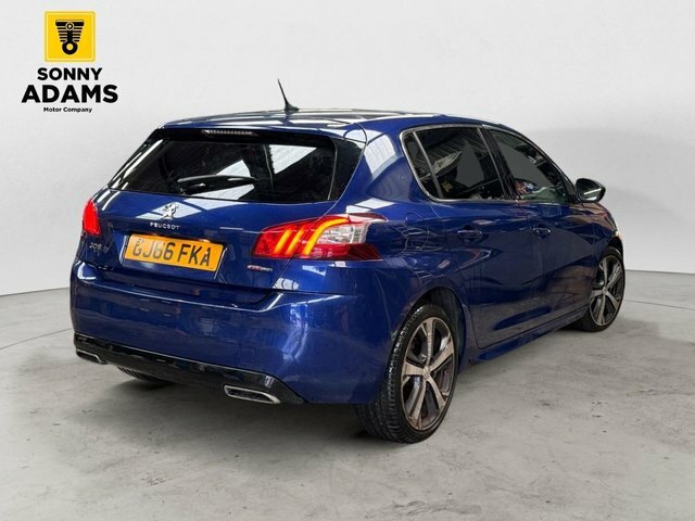Peugeot 308 1.6 Bluehdi Gt Line Hatchback Eu Blue #4