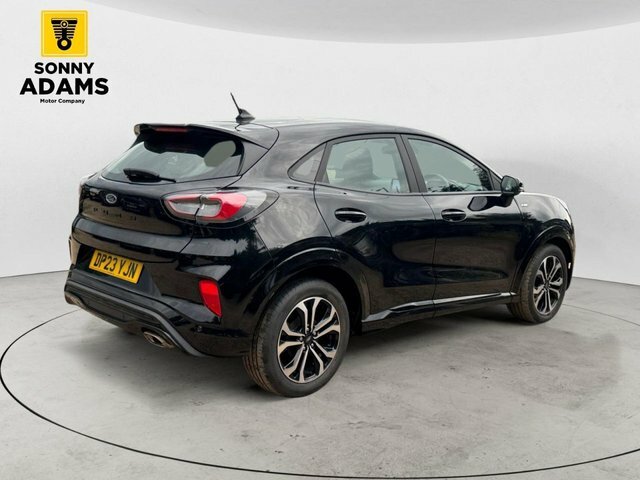 Ford Puma 1.0T Ecoboost Mhev St-line Suv Hybrid D DP23YJN Black #4