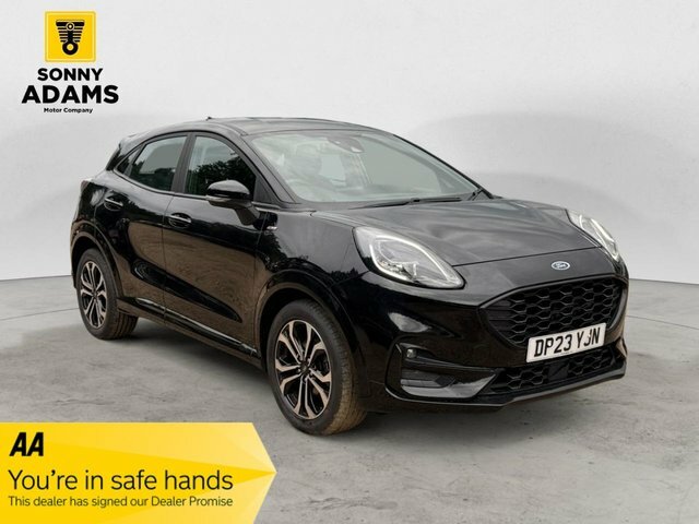 Ford Puma 1.0T Ecoboost Mhev St-line Suv Hybrid D Black