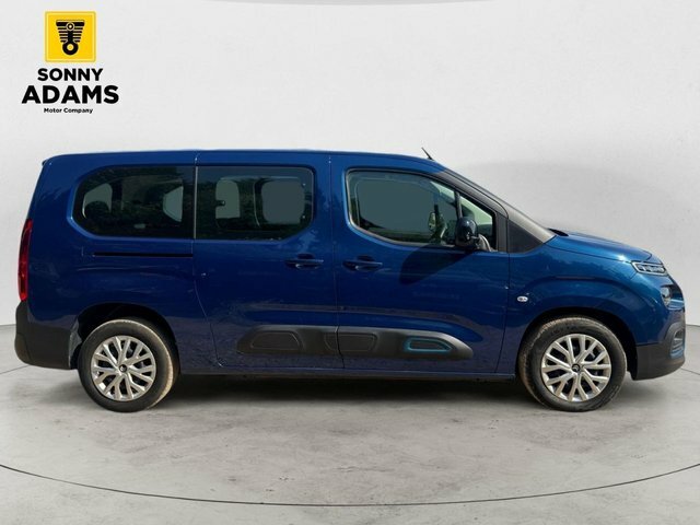 Citroen e-Berlingo 50Kwh Feel XL Mpv 7.4Kw Charger Blue #3