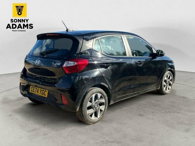 Hyundai I10 1.0 Advance Hatchback Euro 6 S CE74YGC Black #4