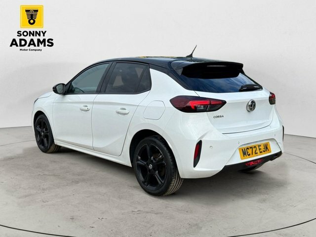 Vauxhall Corsa 1.2 Turbo Gs Hatchback Euro 6 S MC72EJK White #6
