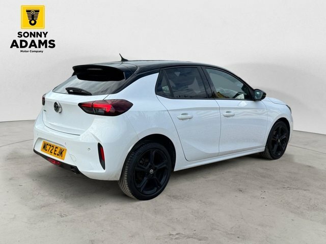 Vauxhall Corsa 1.2 Turbo Gs Hatchback Euro 6 S MC72EJK White #4