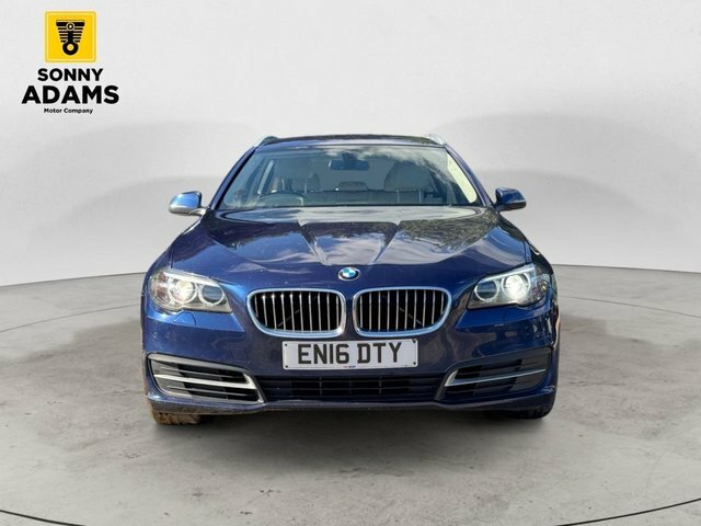 BMW 5 Series 2.0 520D Se Touring Euro 6 S S Blue #2