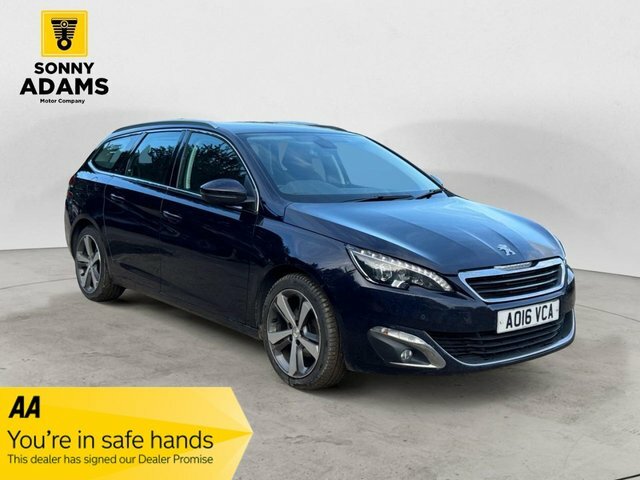 Peugeot 308 SW 1.6 Bluehdi Allure Estate Eat Euro 6 S Blue