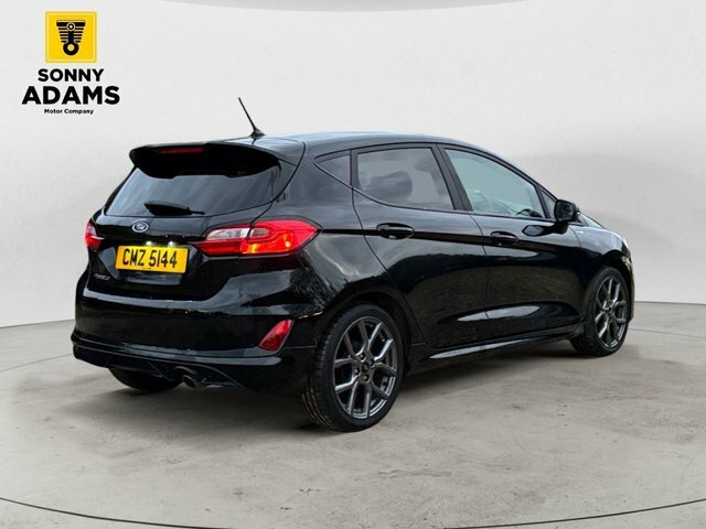 Ford Fiesta 1.0T Ecoboost St-line Hatchback Black #4