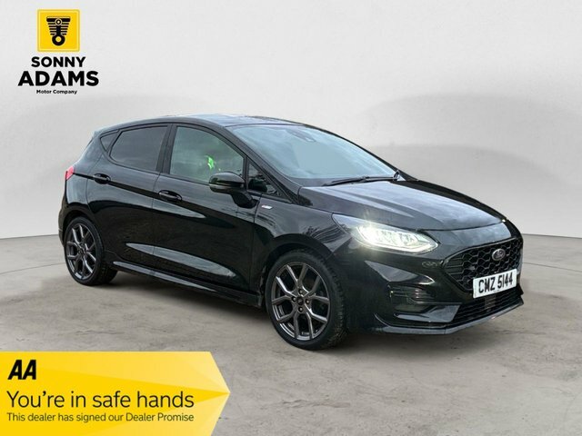 Ford Fiesta 1.0T Ecoboost St-line Hatchback Black