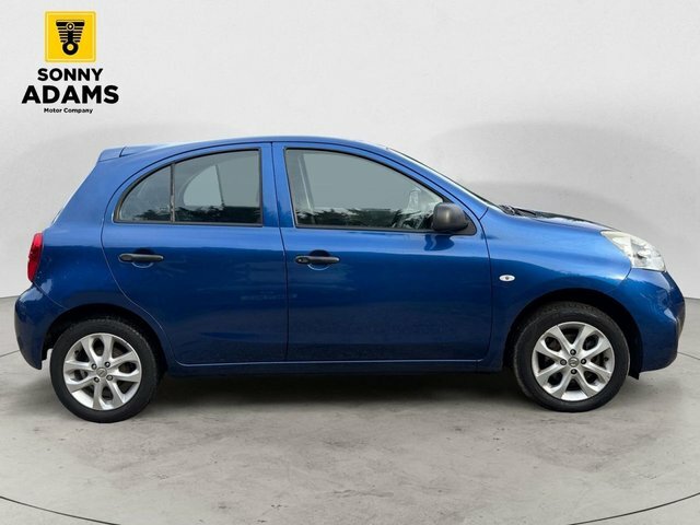 Nissan Micra 1.2 Vibe Hatchback Euro 6 80 Ps Blue #3