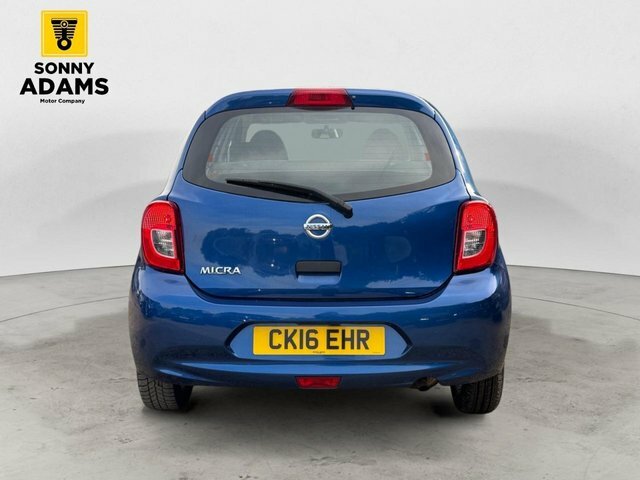 Nissan Micra 1.2 Vibe Hatchback Euro 6 80 Ps Blue #5
