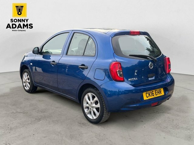 Nissan Micra 1.2 Vibe Hatchback Euro 6 80 Ps Blue #6