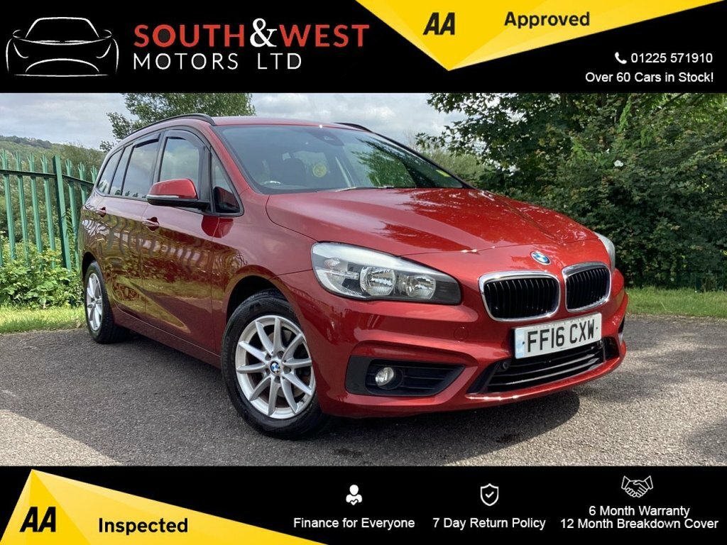 BMW 2 Series Gran Tourer 2L Se Red